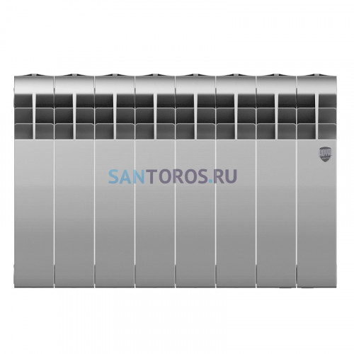 Радиатор Royal Thermo 350 х 8 секций BiLiner Silver Satin биметаллический секционный НС-1197130